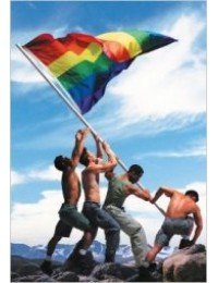 Gay Pride Blank Note Book