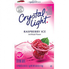 Crystal Light On the Go Raspberry Ice Packets, 10ct