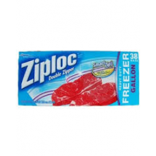 Ziploc Gallon Freezer Bags, 38ct