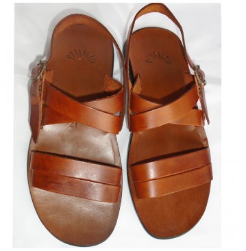 Bellagio leather sandals- brown