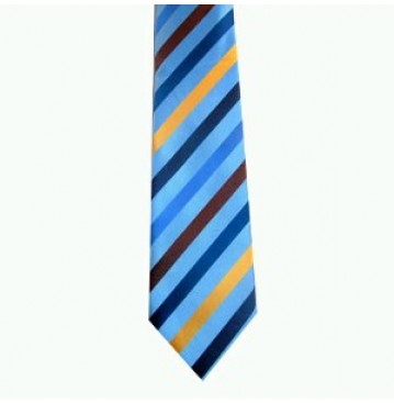 segrato multi-coloured stripped  tie