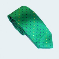 segrato dotted  green tie