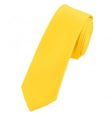 Black man long tie -yellow