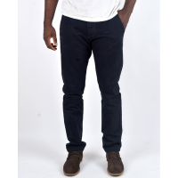 Giovanni fitted chinos trousers- dark blue
