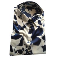 Hawes & Curtis ladies  shirt- multi- coloured design