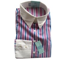 Hawes & Curtis multi-stripped ladies shirt