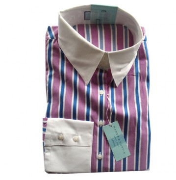 Hawes & Curtis multi-stripped ladies shirt