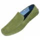 Amali Dade Green Casual Microfiber Loafer