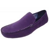 Amali Dade Purple Casual Microfiber Loafer