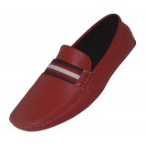 Amali Dunmore Smooth Red Penny Loafer