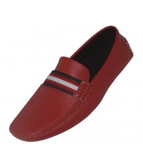 Amali Dunmore Smooth Red Penny Loafer