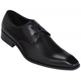 Amali Mens Black Oxford Smooth Perforated Dress Shoe 1839-000