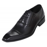 Amali Style 1827 Classic Black Cap Toe Oxford