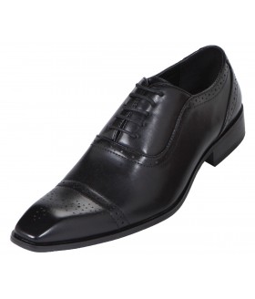 Amali Style 1827 Classic Black Cap Toe Oxford