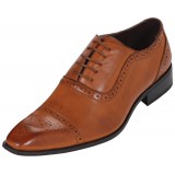 Amali Style 1827 Tan Classic Cap Toe Oxford