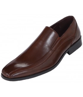 Amali Style 1831 Classic Smooth Brown Slip On