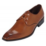 Amali Style 1839 Tan Classic Perforated Oxford