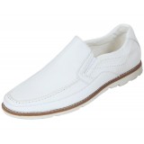 Amali Style 2853 White Slip On Driving Moccasin SALE