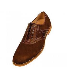 Amali Style Durand in Brown Saddle Shoe