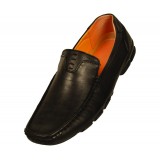 Amali Style Pinecrest Black Smooth Loafer