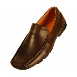 Amali Style Pinecrest Smooth Brown Loafer