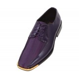 Bolano 174GT Purple Striped Satin w/Gold Tip