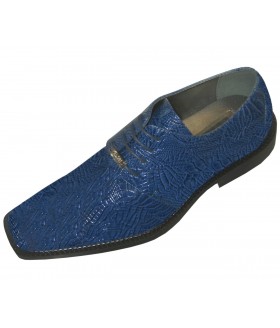 Bolano Calan Blue Lizard Print Oxford