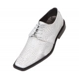 Bolano Calan Silver Lizard Print Oxford SALE