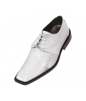 Bolano Calan Silver Lizard Print Oxford SALE