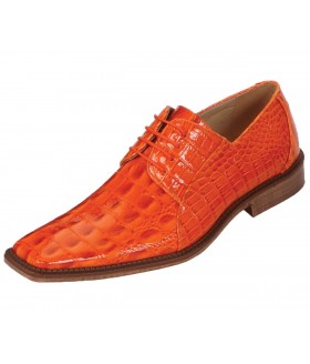 Bolano Cappi Orange Croc Print Oxford