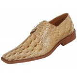 Bolano Cappi Oyster Croc Print Oxford