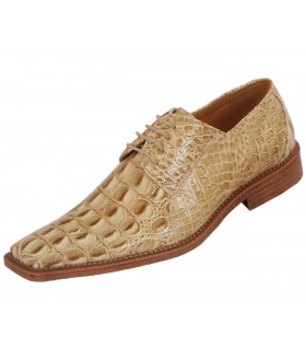 Bolano Cappi Oyster Croc Print Oxford