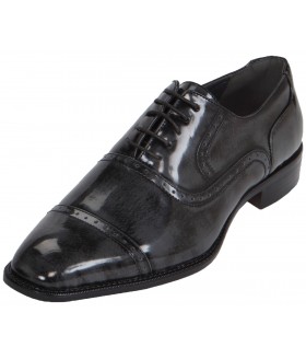 Bolano Grato Classic Smooth Grey Dress Shoe