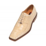 Bolano Modron Classic Oyster Croc Print Oxford