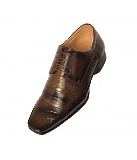 Bolano Style 2876 Brown Folded Vamp Oxford SALE