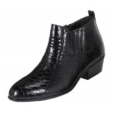 Bolano Style 410 Black Belly Snake Print Boot