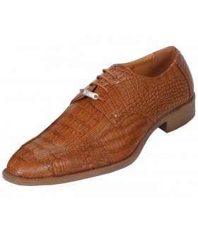 Bolano Style 5412 Rust Croc Print Oxford SALE