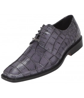 Bolano Style 5715 Grey Alligator Print Oxford