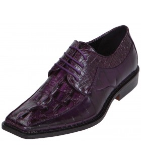 Bolano Style 6720 Purple Croc Print Oxford