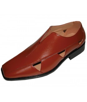 Bolano Style 7271 Cognac Sandal Loafer