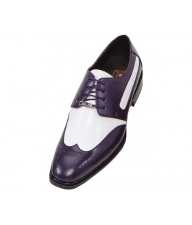 Bolano Style Taryn Two Tone Purple andamp; White