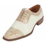 Bolano WYND Two Tone Taupe andamp; Ice Croc Print