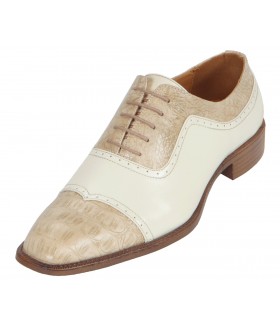 Bolano WYND Two Tone Taupe andamp; Ice Croc Print