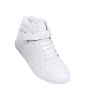 Pelle Pelle Mens High Top White Sneaker : Pointguard-007
