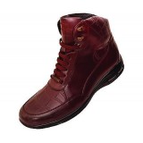 Pelle Pelle PP1010 Wine Croc Print High Top Boot