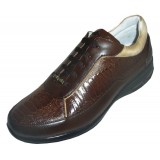 Pelle Pelle PP221 in Brown Lace Up Air Bottom