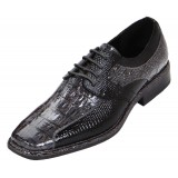 Viotti Style 1213 Grey andamp; Black 2 Tone Croc Print SALE