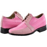 Viotti Style 163 Pink Striped Satin Oxford