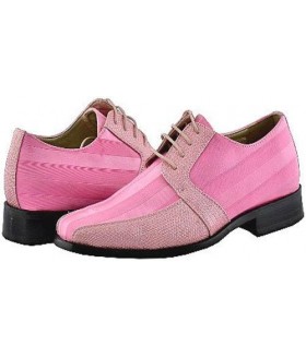 Viotti Style 163 Pink Striped Satin Oxford