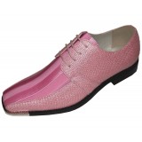 Viotti Style 163ST Pink Striped Satin Oxford